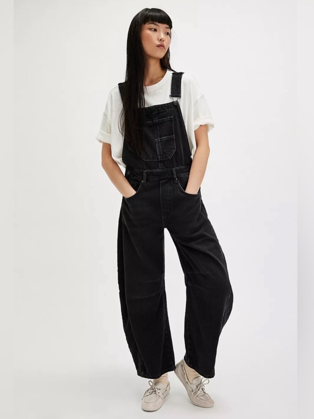 We The Free Good Luck Barrel Overalls #5786